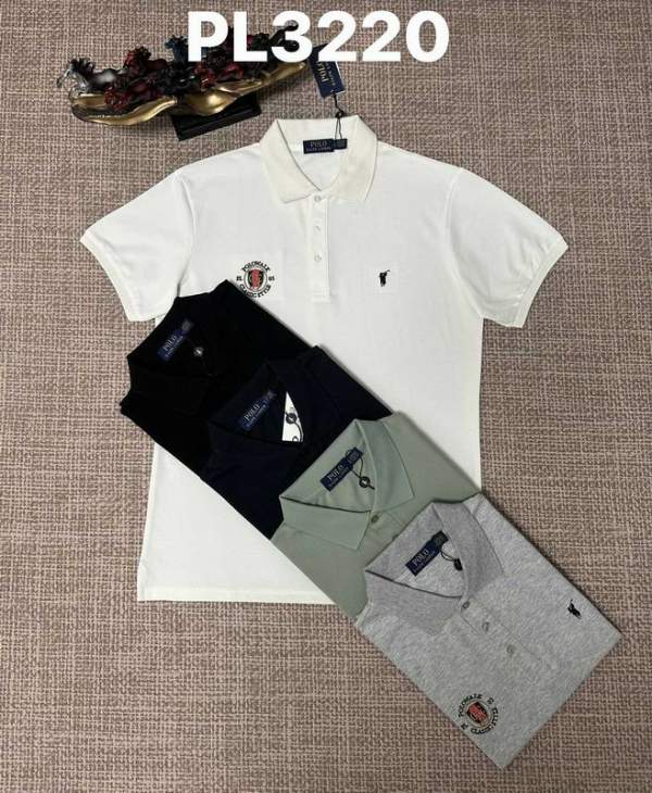 Picture of Ralph Lauren Polo Polo Shirts Short _SKUPoloL-3XLxetr1525514